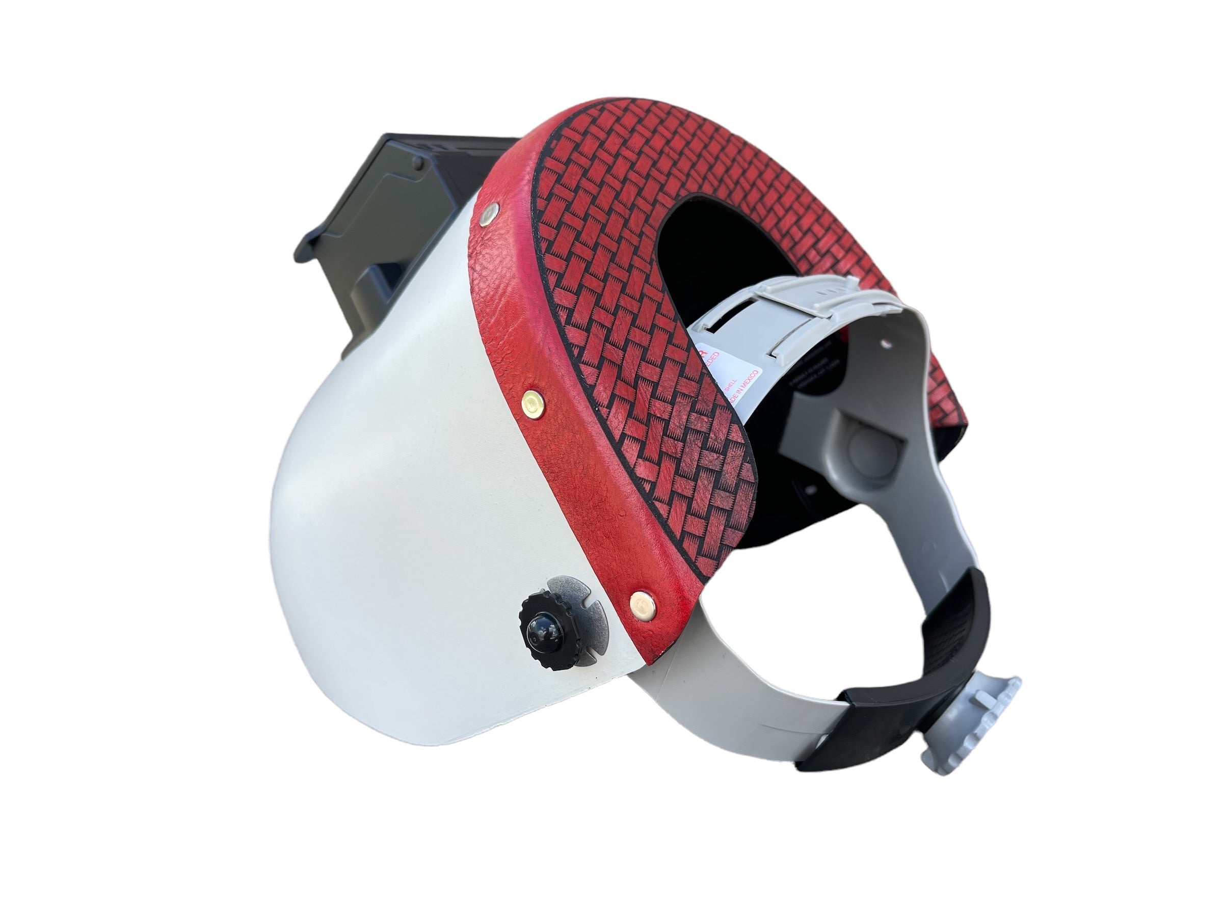 Outlaw Leather - Pipeliner - Red Basketweave Top